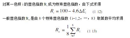 光源顯色指數